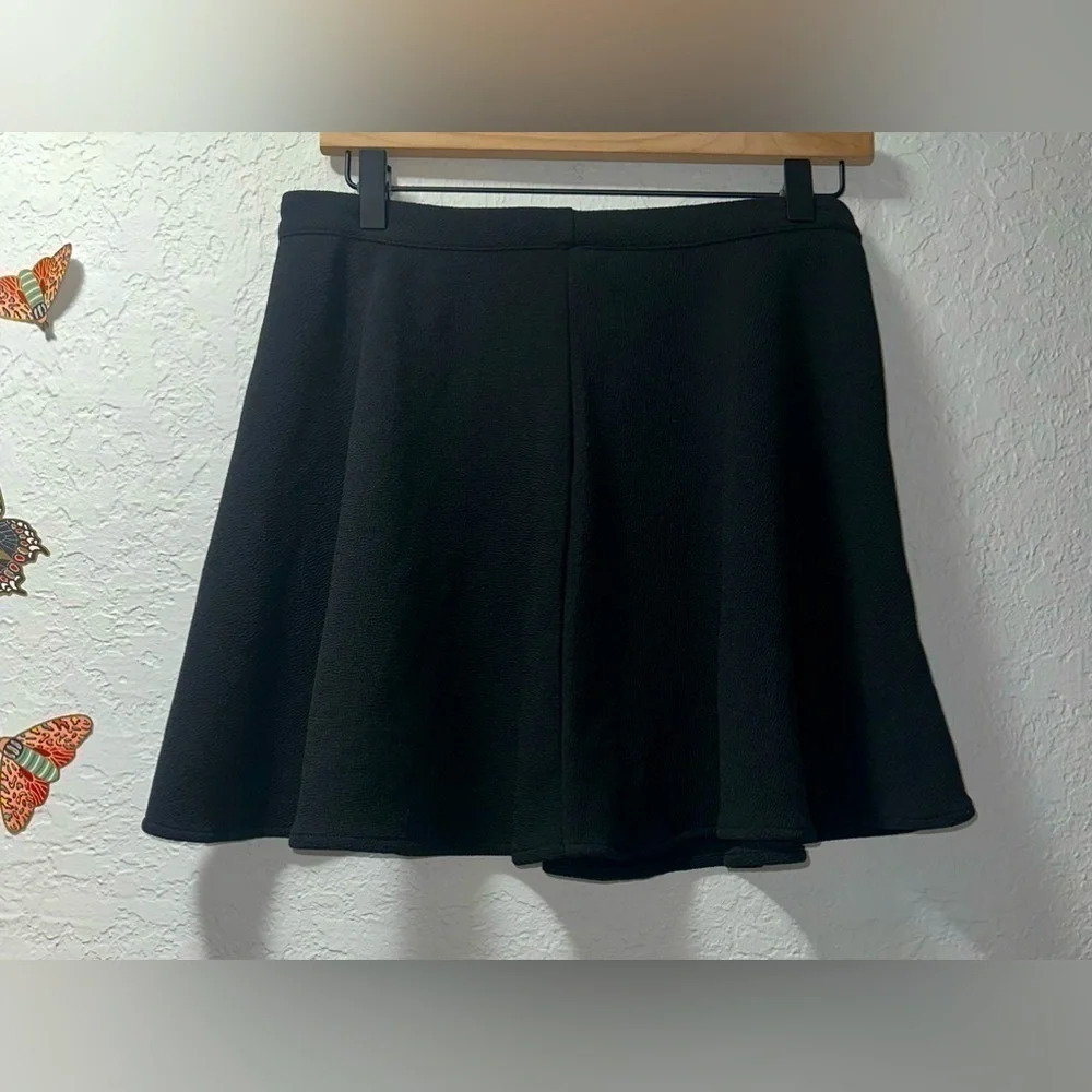 Shein Frenchy Textured Flare Skirt